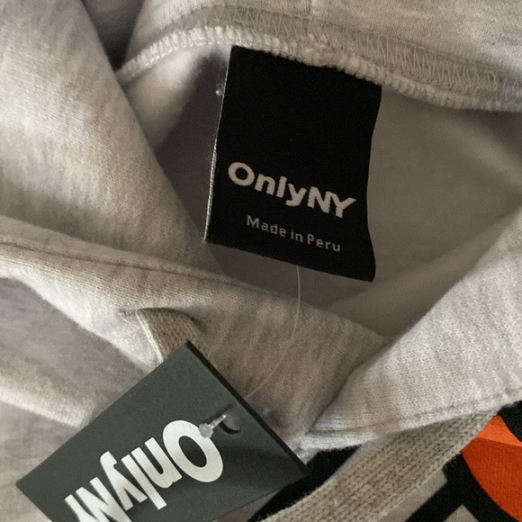 NWT OnlyNY Mens S Gray Sweatshirt - Picture 4 of 6